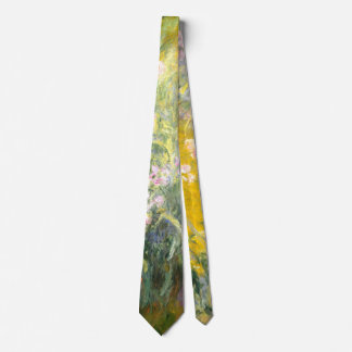 The Path through the Irises - Claude Monet Tie