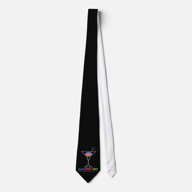 The Path to Cocktail Enlightenment Tie (Front)