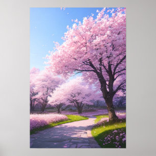 The Path to Spring's Beauty Poster