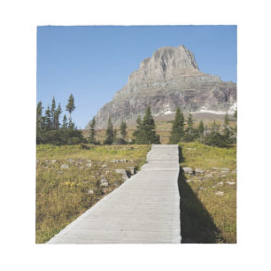 The pathway to the view of Hidden Lake Notepad