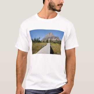 The pathway to the view of Hidden Lake T-Shirt