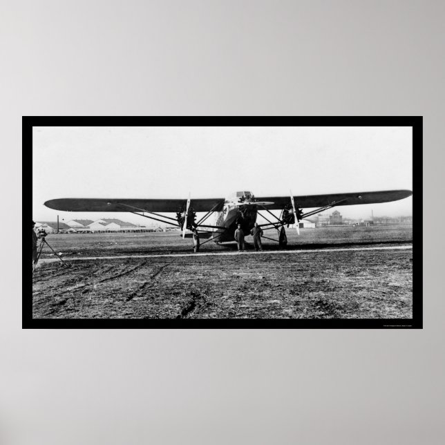 The Patrician, Largest Passenger Aeroplane 1929 Poster (Front)