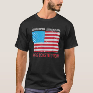 The Patriot Party Lion Silhouette American Flag Co T-Shirt