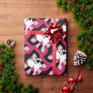 The Pattern Great Dane Wrapping Paper