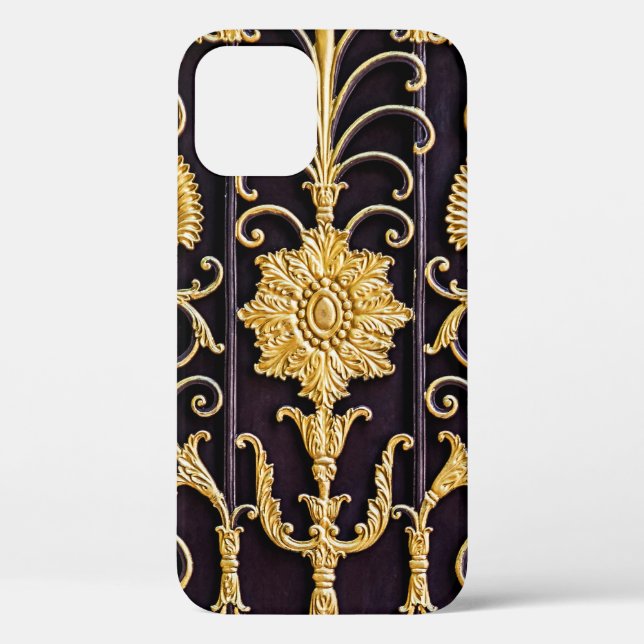 The pattern on metallic gate Case-Mate iPhone case (Back)