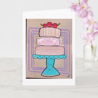 The Patterned Pastel Tower Card