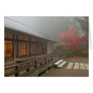 The pavilion at the Portland Japanese Garden