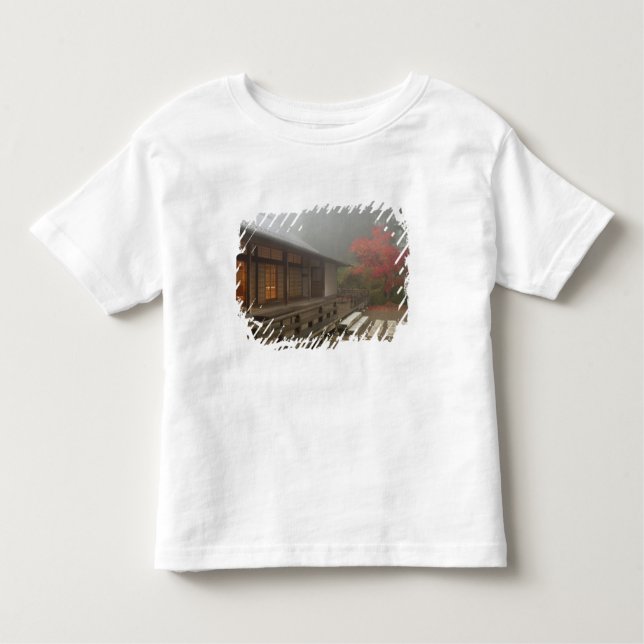 The pavilion at the Portland Japanese Garden Toddler T-Shirt (Front)