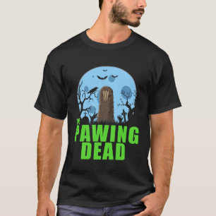 The Pawing Dead  Zombie Sloth Paw Halloween Costum T-Shirt