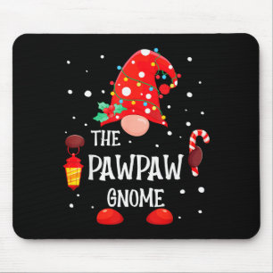 The Pawpaw Gnome Matching Family Christmas Gnome P Mouse Pad