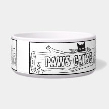 The Paws Cause Rescue Ceramic Pet Bowl