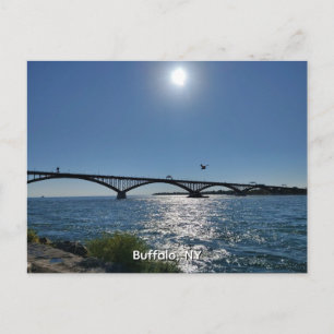 The Peace Bridge Postcard