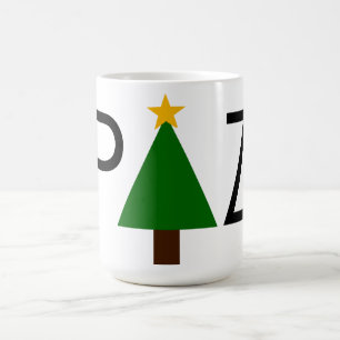 The Peace of Christmas - Green Tree Mug
