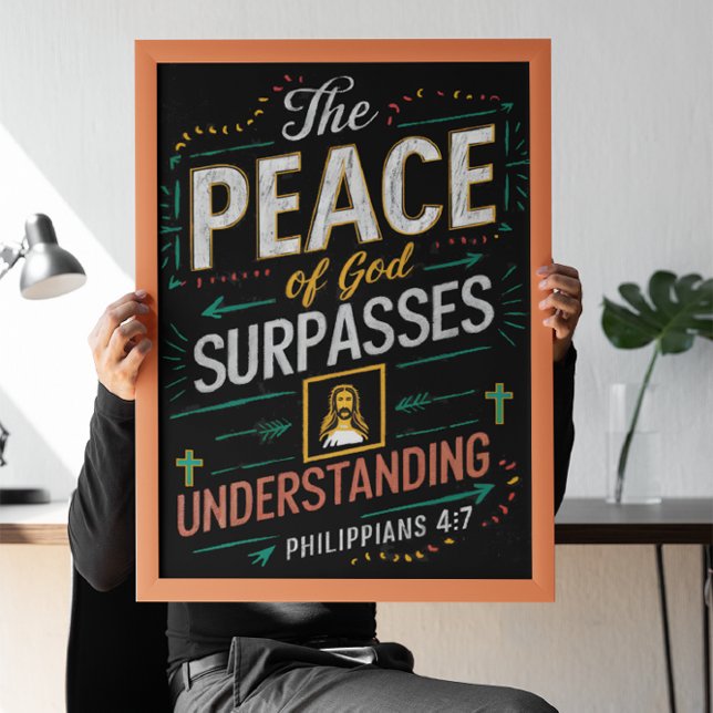 The peace of God surpasses understanding. Poster (Creator Uploaded)