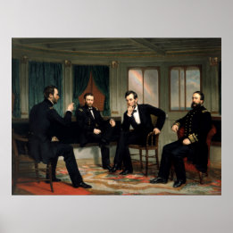The Peacemakers Painting of 1868 Poster