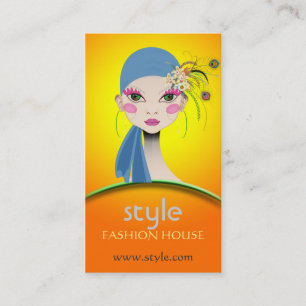 The Peacock Girl, Business Card