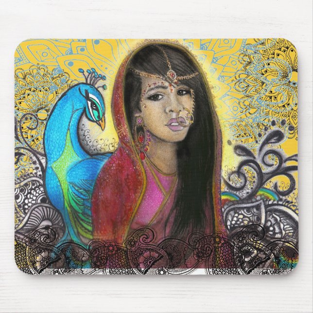 The Peacock, mousepad (Front)