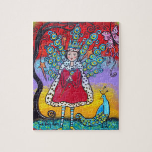 The Peacock Queen Puzzle