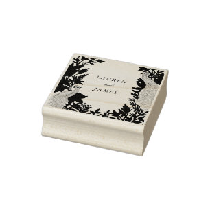 The Peacock Rubber Stamp