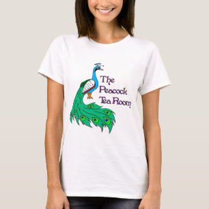 The Peacock Tea Room Logo Ladies T shirt