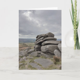 The Peak District, Sheffield. Blank Card