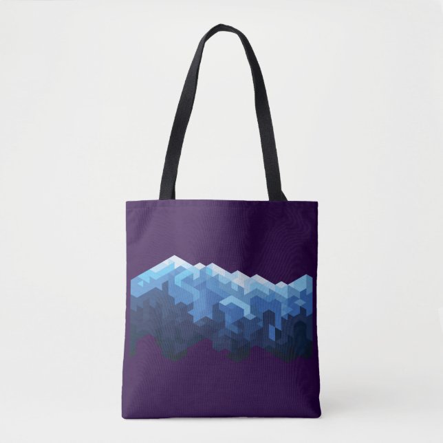 The Peak of Snow Mountain Tote Bag (Front)