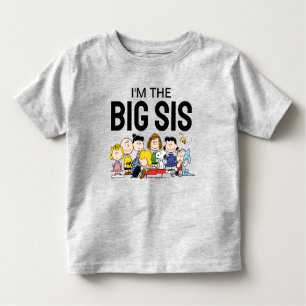 The Peanuts Gang I'm The Big Sister Toddler T-Shirt