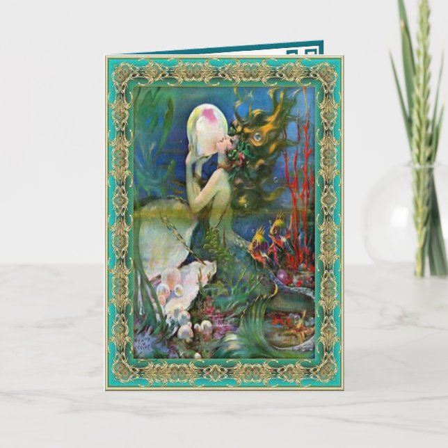 The Pearl Mermaid Card (Front)