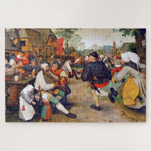 The Peasant Dance, Pieter Bruegel Jigsaw Puzzle
