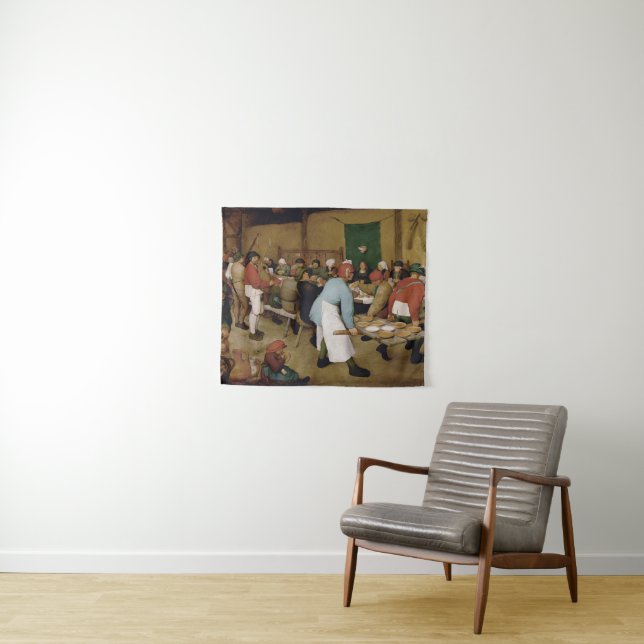The Peasant Wedding by Pieter Bruegel the Elder Tapestry (In Situ (Horizontal))