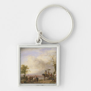 The Peasant Wedding Key Ring