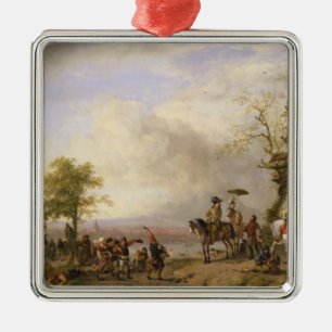 The Peasant Wedding Metal Ornament
