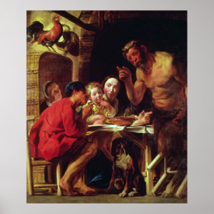 The Peasants and the Satyr Poster