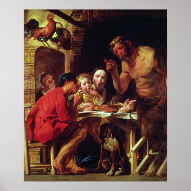 The Peasants and the Satyr Poster (Front)