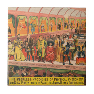The Peerless Prodigies Of Physical Phenomena Ceramic Tile