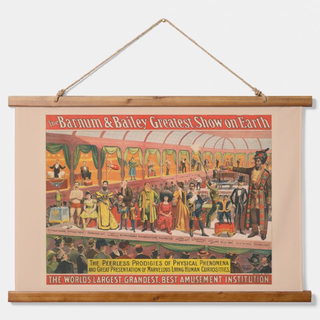 The Peerless Prodigies Of Physical Phenomena Hanging Tapestry (Front)