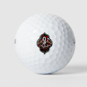 The Pelican as a Christian Symbol Golf Balls