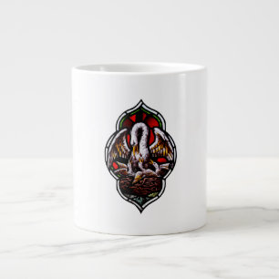 The Pelican in Her Piety Eucharistic Symbol Large Coffee Mug