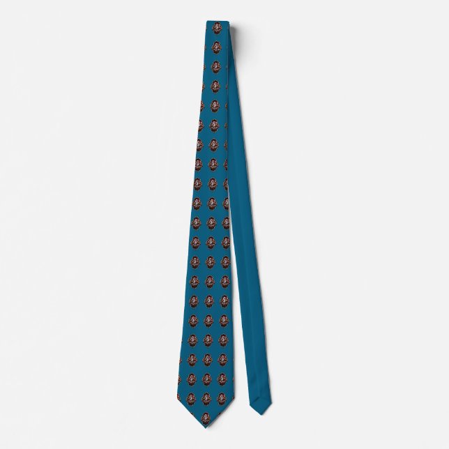 The Pelican in Her Piety Eucharistic Symbol Tie (Front)