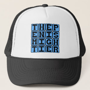 The Pen is Mightier (Than The Sword) Trucker Hat