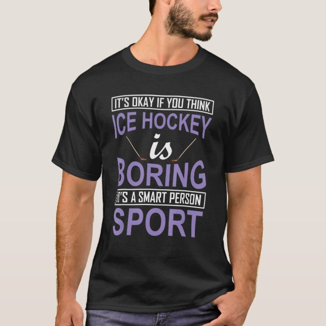 The Penalty Box Winter Sport  Hockey Player 11 T-Shirt (Front)