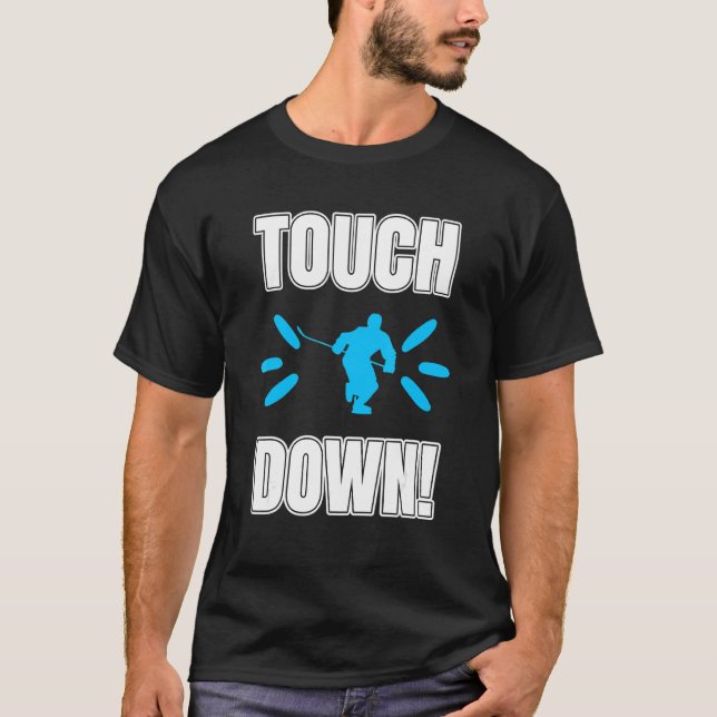 The Penalty Box Winter Sport  Hockey Player 15 T-Shirt (Front)