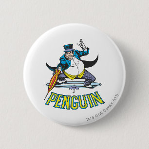The Penguin 6 Cm Round Badge