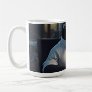 The Penguin Accountant – Funny Office Animal Art” Coffee Mug