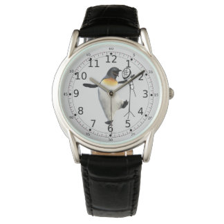 The penguin singing watch