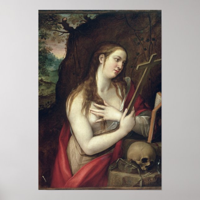 The Penitent Magdalene, 1579 Poster (Front)