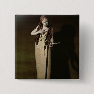 The Penitent Magdalene, 1664 15 Cm Square Badge