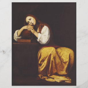 The Penitent Mary Magdalene by Giacomo Galli Flyer