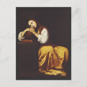 The Penitent Mary Magdalene by Giacomo Galli Postcard