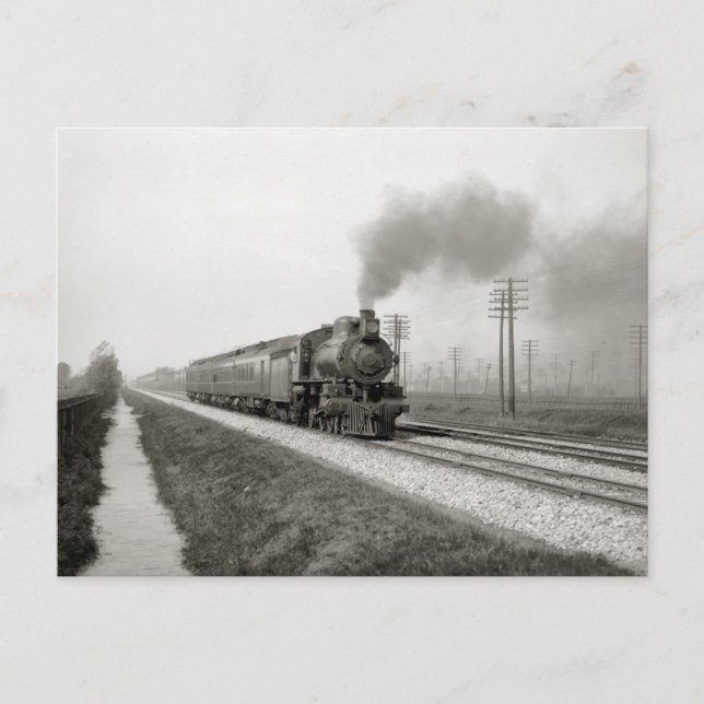 The Pennsylvania Flyer, 1906 Postcard (Front)